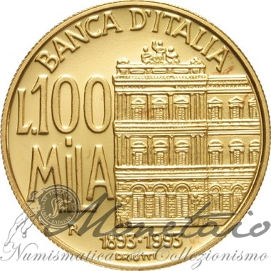 100000 Lire 1993 "Banca d'Italia"